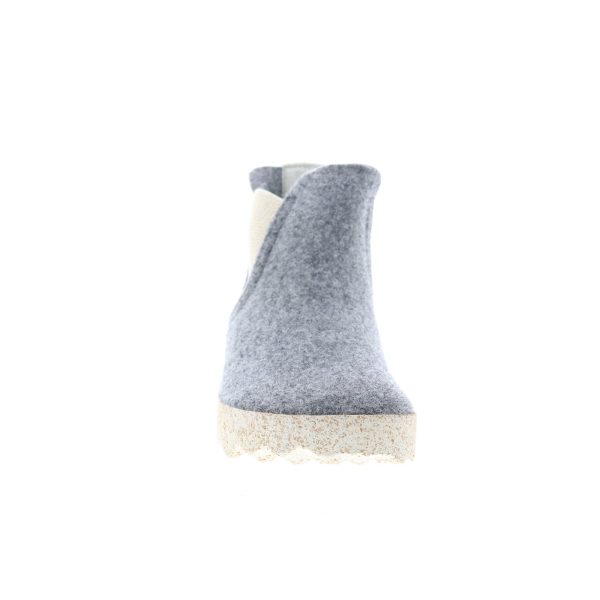 Asportuguesas Caia CAIA084ASP-000 Womens Gray Slip On Chelsea Boots Online Sale - Image 2