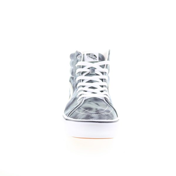 Vans Comfycush Sk8-Hi VN0A3WMBB1T Mens Gray Skate Inspired Sneakers Shoes Discount - Image 2