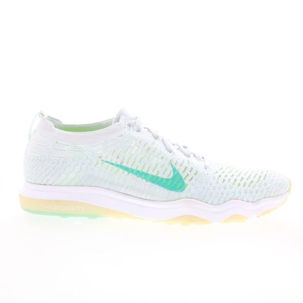 Nike Air Zoom Fearless Flyknit 850426-104 Womens White Athletic Running Shoes Discount