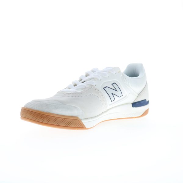 New Balance 913 XNM913WGW Mens White Suede Skate Inspired Sneakers Shoes Supply - Image 4