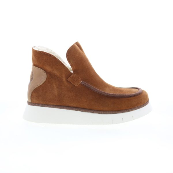 Fly London Coze COZE348FLY-001 Womens Brown Suede Ankle & Booties Boots Supply