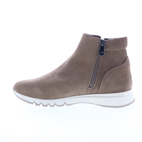 Easy Spirit Ives SEIVES Womens Brown Wide Suede Zipper Casual Dress Boots Online Sale - Image 3
