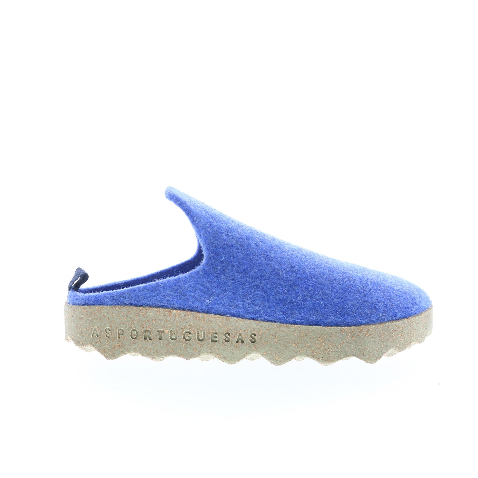 Asportuguesas Come COME023ASP-052 Womens Blue Slip On Clog Flats Shoes Cheap