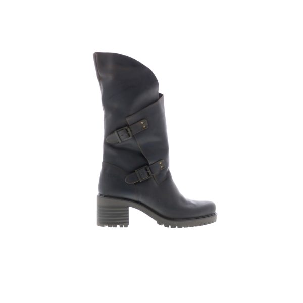 Bos. & Co. Irene Womens Brown Leather Zipper Casual Dress Boots For Discount