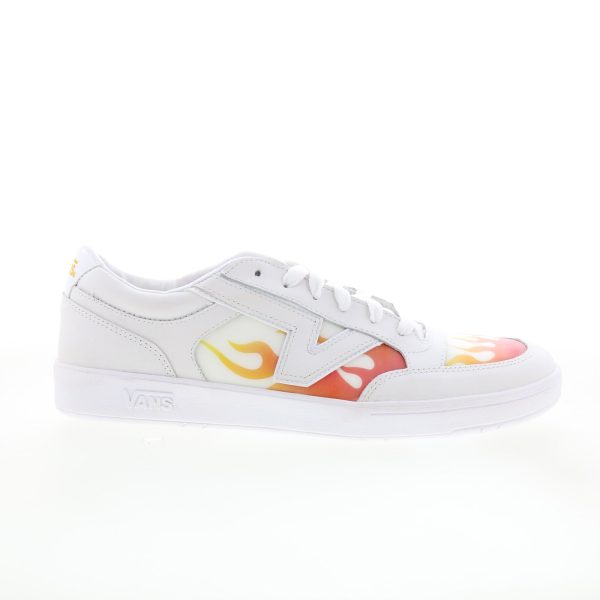 Vans Lowland Comfycush VN0A4TZY4H4 Mens White Skate Inspired Sneakers Shoes Hot on Sale