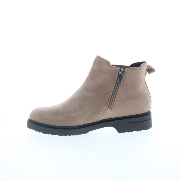 Easy Spirit Grasp Martha Stewart Womens Brown Wide Suede Casual Dress Boots For Cheap - Image 3