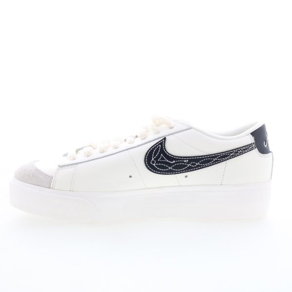 Nike Blazer Low Platform FJ4556-133 Womens Beige Lifestyle Sneakers Shoes Online Sale - Image 3