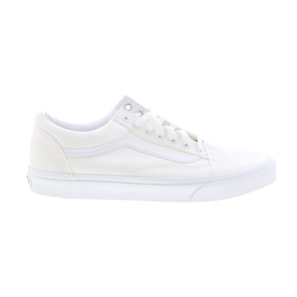 Vans Old Skool VN000D3HW00 Mens White Mesh Skate Inspired Sneakers Shoes Online Sale