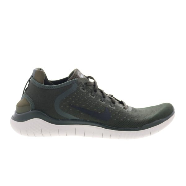 Nike Free Rn 2018 942836-300 Mens Green Mesh Athletic Running Shoes Online