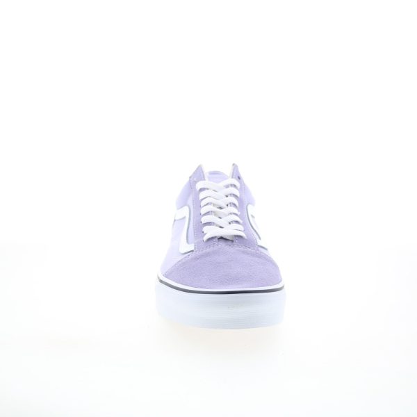 Vans Old Skool VN0A5KRFARO Mens Purple Suede Skate Inspired Sneakers Shoes Cheap - Image 2