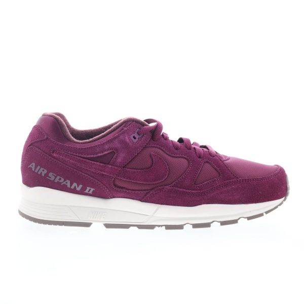 Nike Air Span II PRM AO1546-600 Mens Purple Lifestyle Sneakers Shoes Supply