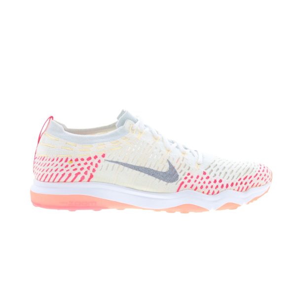 Nike Air Zoom Fearless Flyknit 850426-102 Womens White Athletic Running Shoes For Discount