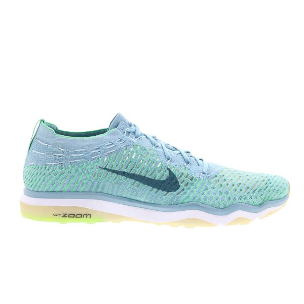 Nike Air Zoom Fearless Flyknit Womens Blue Mesh Athletic Running Shoes Online Hot Sale