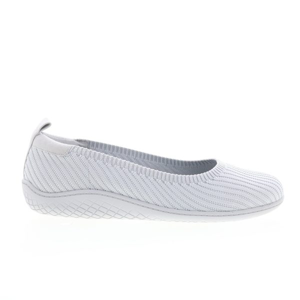 Easy Spirit Gylda 2 SEGYLDA2 Womens Gray Mesh Slip On Ballet Flats Shoes Sale