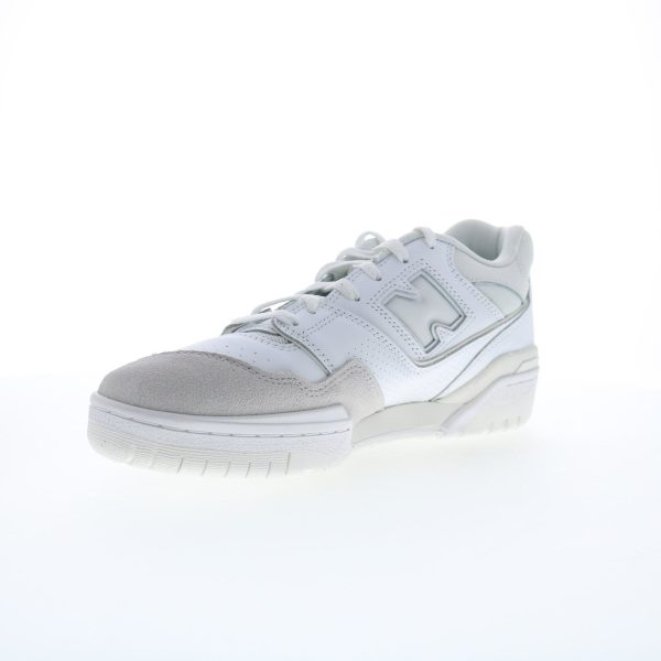 New Balance 550 XBB550LSA Mens White Suede Lifestyle Sneakers Shoes Fashion - Image 4