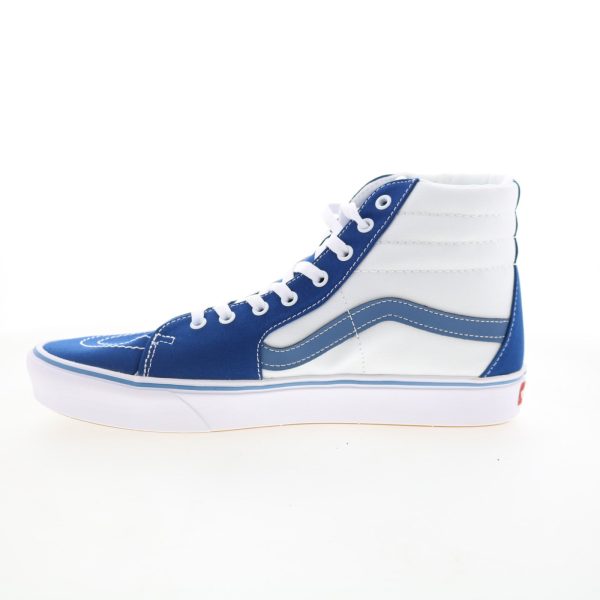 Vans Comfycush Sk8-Hi VN0A3WMBB23 Mens Blue Skate Inspired Sneakers Shoes Online Sale - Image 3