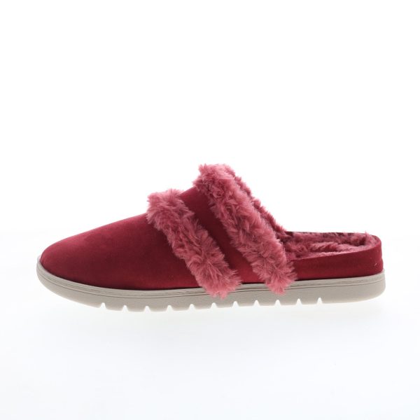 Easy Spirit Season 2 SESEASON2 Womens Red Canvas Mule Flats Shoes Supply - Image 3