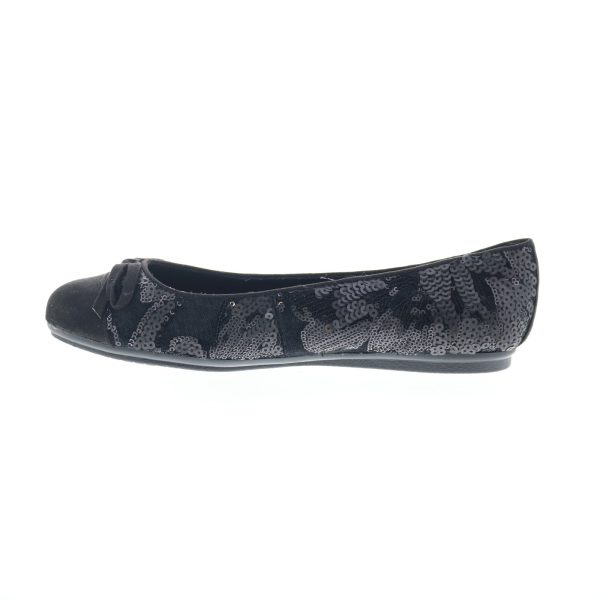 Easy Spirit Gail 2 Martha Stewart Womens Black Wide Ballet Flats Shoes Online now - Image 3