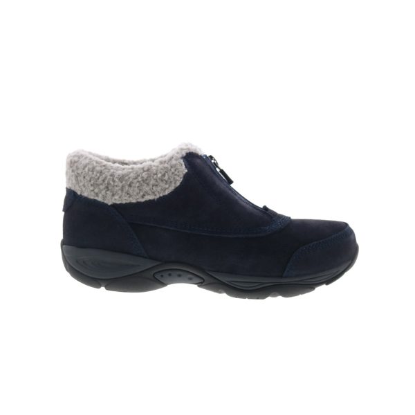 Easy Spirit Exclaim SEEXCLAIM Womens Blue Wide Suede Casual Dress Boots Online