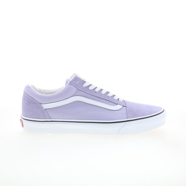 Vans Old Skool VN0A5KRFARO Mens Purple Suede Skate Inspired Sneakers Shoes Cheap