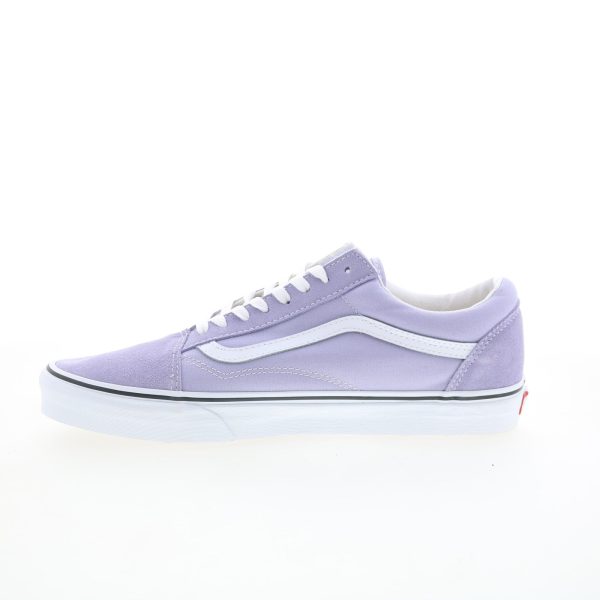 Vans Old Skool VN0A5KRFARO Mens Purple Suede Skate Inspired Sneakers Shoes Cheap - Image 3