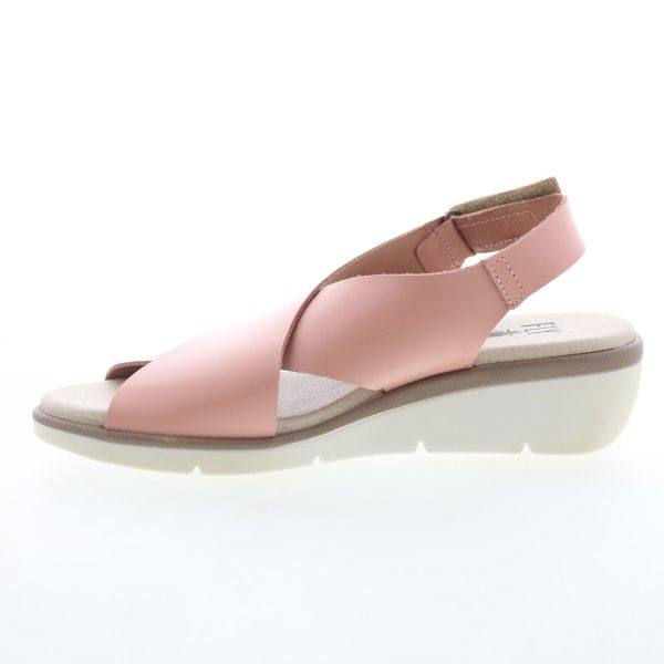 Fly London Nabi NABI058FLY-000 Womens Pink Leather Slingback Sandals Shoes For Discount - Image 5