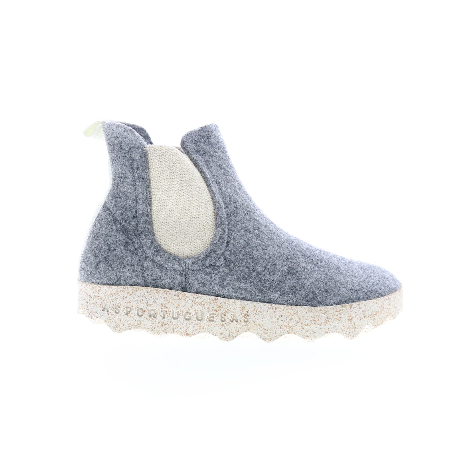 Asportuguesas Caia CAIA084ASP-000 Womens Gray Slip On Chelsea Boots Online Sale