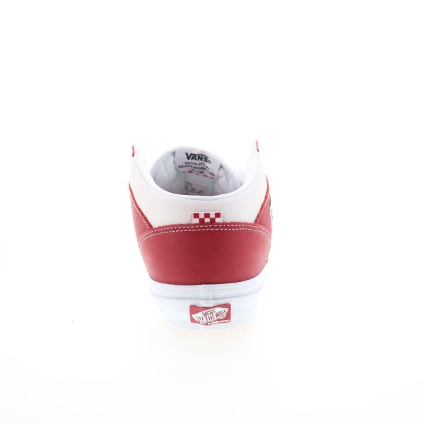 Vans Skate Half Cab VN0A5KYA82E Mens Red Skate Inspired Sneakers Shoes For Sale - Image 4