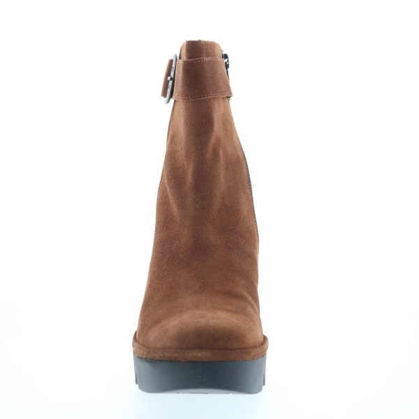 Fly London Bepp BEPP396FLY-011 Womens Brown Suede Zipper Casual Dress Boots Fashion - Image 3