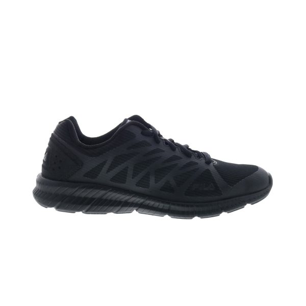 Fila Memory Fantom 6 1RM01627-001 Mens Black Canvas Athletic Running Shoes Online now