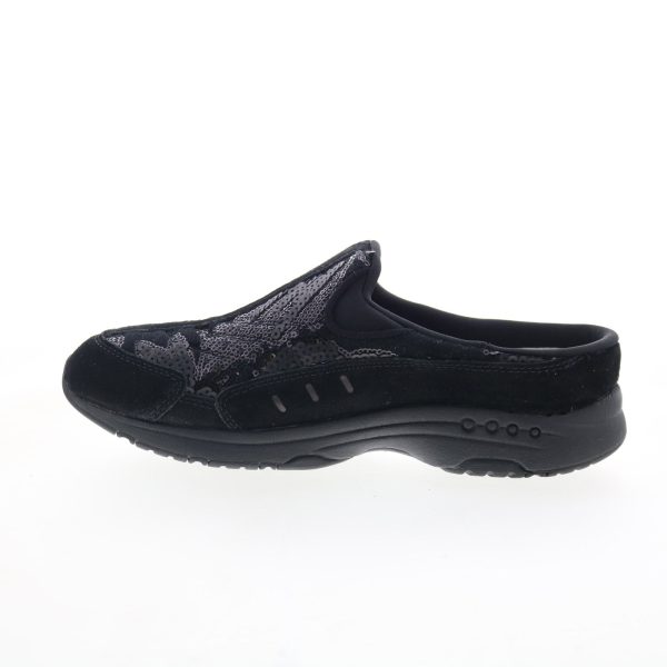 Easy Spirit Traveltime 561 Martha Stewart Womens Black Clog Flats Shoes Hot on Sale - Image 3