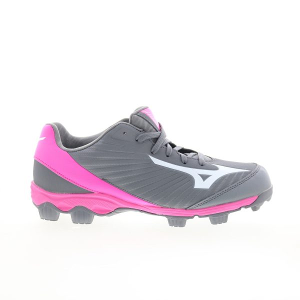 Mizuno 9-Spike Advanced Finch Womens Gray Athletic Softball Cleats Shoes Sale