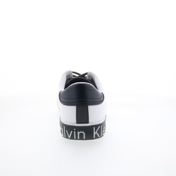 Calvin Klein Reon CMReon Mens White Synthetic Lifestyle Sneakers Shoes Online - Image 4