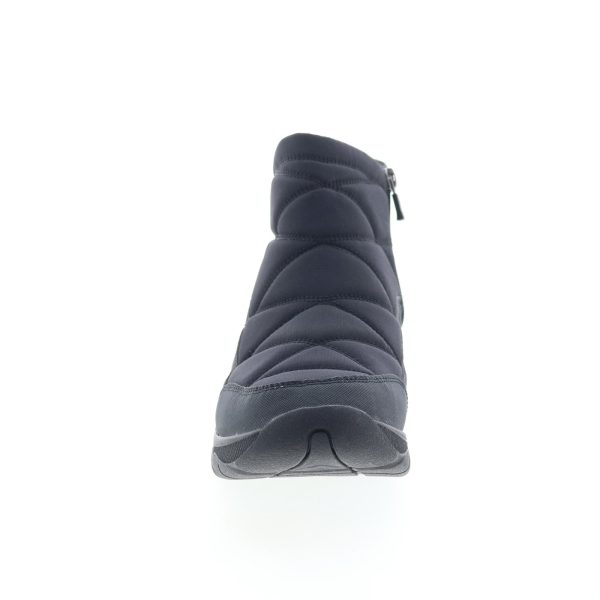Easy Spirit Tru 2 SETRU2 Womens Black Wide Canvas Casual Dress Boots Online Hot Sale - Image 2