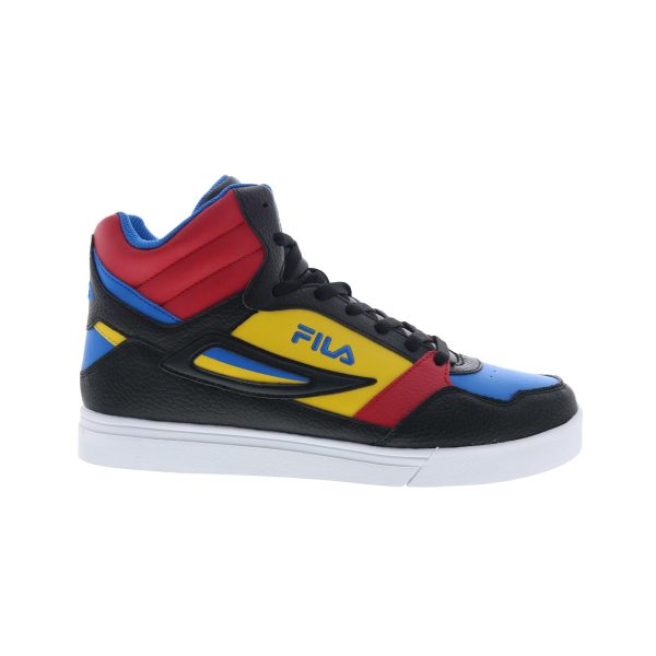 Fila Everge 1FM01226-043 Mens Black Synthetic Lifestyle Sneakers Shoes on Sale