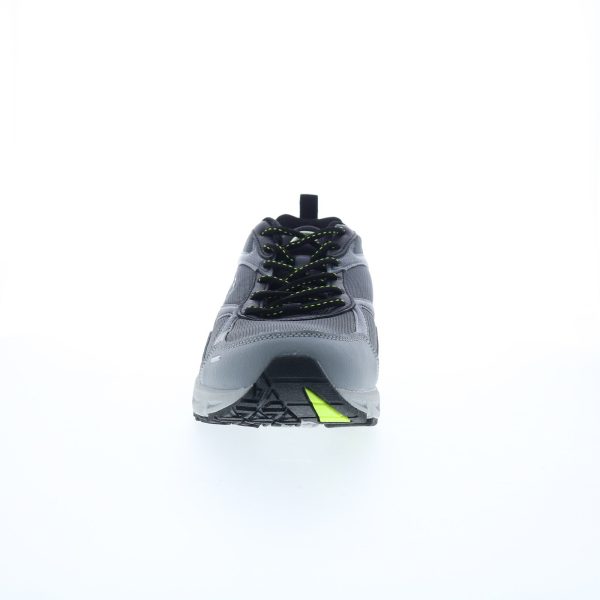 Fila Memory Stir Up 3 1RM02100-090 Mens Gray Leather Athletic Running Shoes For Sale - Image 2