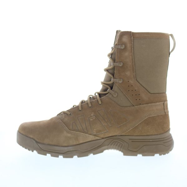 Salomon Guardian 400358 Mens Brown Suede Lace Up Tactical Boots Online Sale - Image 3