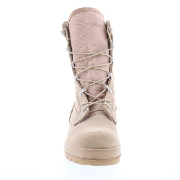 McRae Combat Jungle Made In USA FRHW Mens Beige Extra Wide Tactical Boots Fashion - Image 2