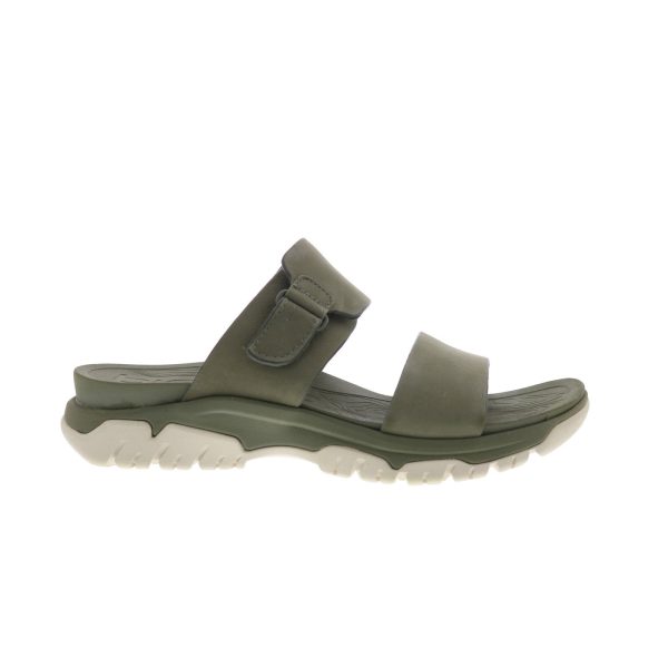 Bionica Nisha BI0020066 Womens Green Suede Strap slides Sandals Shoes For Sale