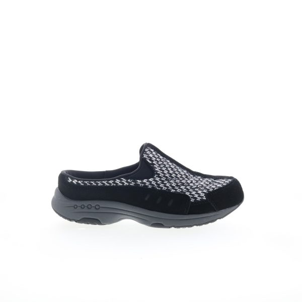Easy Spirit Traveltime 555 Martha Stewart Womens Black Clog Flats Shoes Online