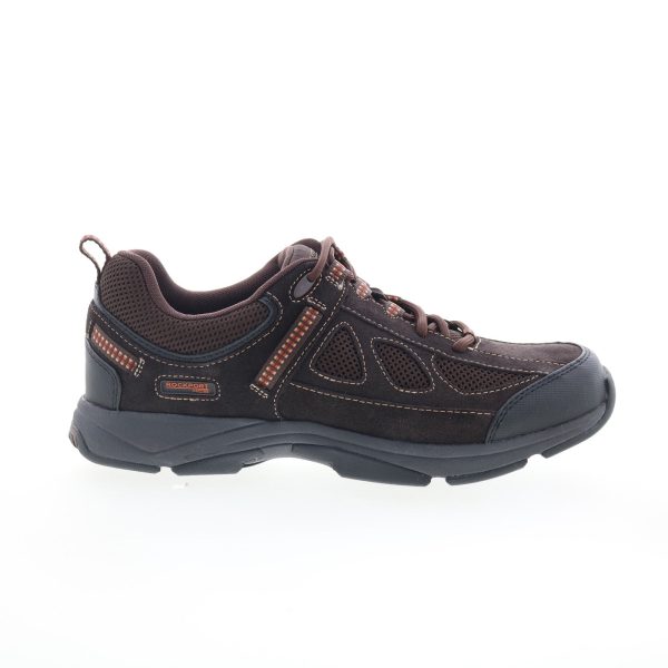 Rockport Rock Cove K71552 Mens Brown Wide Suede Lifestyle Sneakers Shoes For Discount