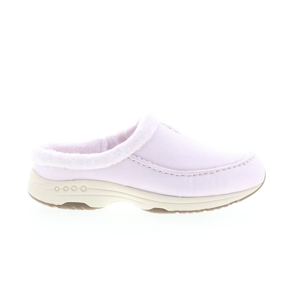 Easy Spirit Travelfurr 2 SETRAVELFURR2 Womens Purple Wide Clog Flats Shoes Discount
