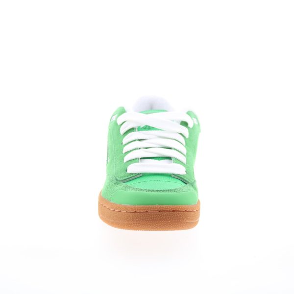 Reebok Club C Bulc Pleasures Mens Green Suede Lifestyle Sneakers Shoes Discount - Image 3