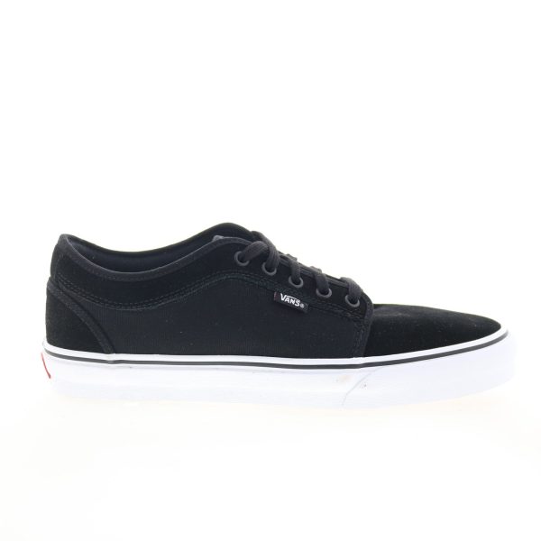 Vans Chukka Low VN0A38CGAD3 Mens Black Suede Skate Inspired Sneakers Shoes on Sale