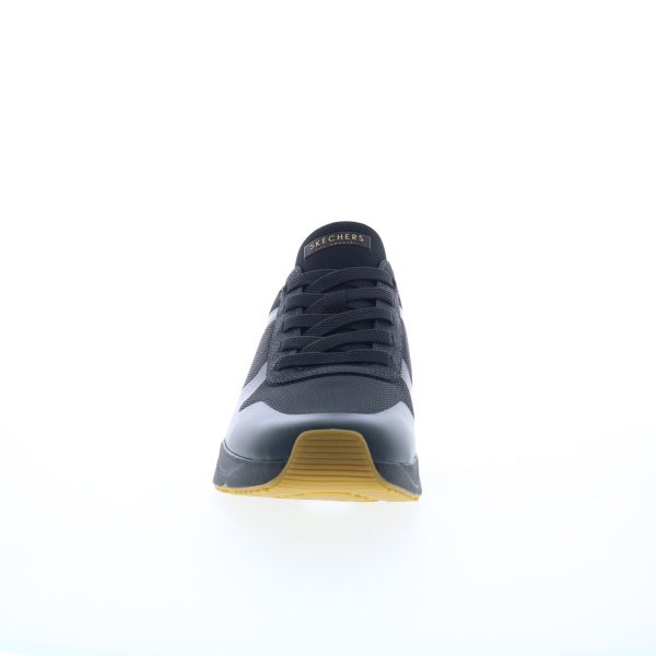 Skechers Tres Air Uno Necessairy 183093 Mens Black Lifestyle Sneakers Shoes Discount - Image 3