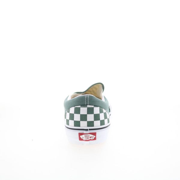 Vans Classic Slip-On VN0A5JMHYQW Mens Green Skate Inspired Sneakers Shoes For Discount - Image 4