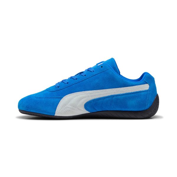 Puma Speedcat OG 39884618 Mens Blue Suede Lace Up Lifestyle Sneakers Shoes Discount - Image 2