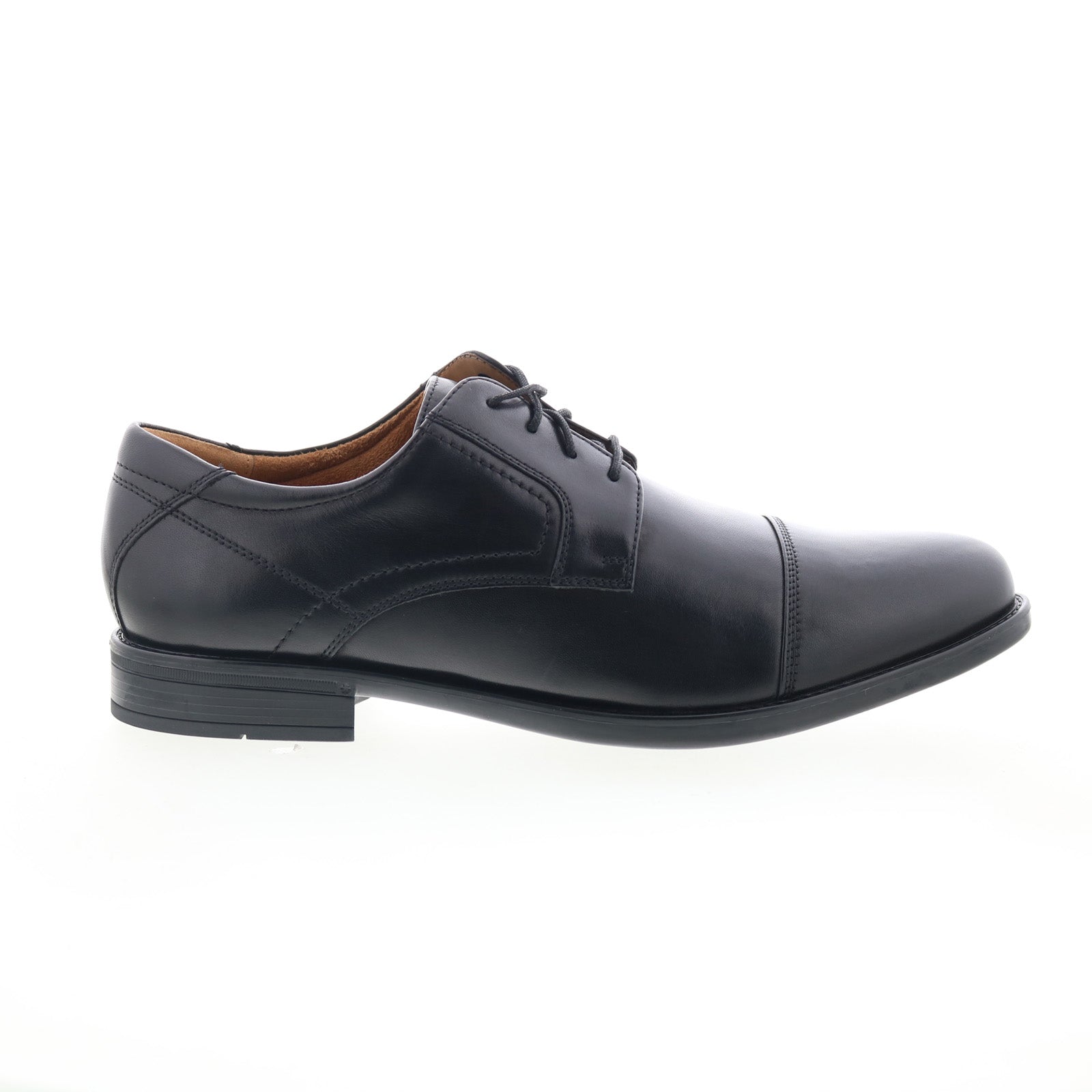 Florsheim Center Cap 11568B-001 Mens Black Oxfords & Lace Ups Cap Toe Shoes For Discount