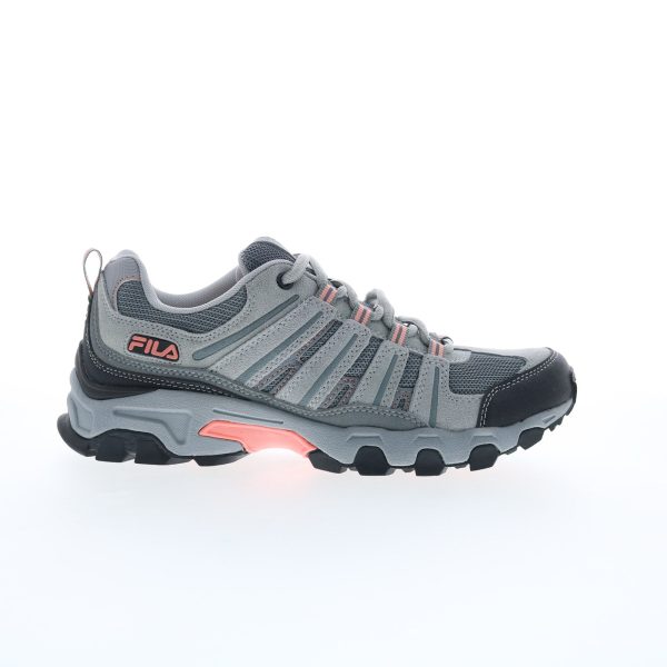 Fila Fila Day Hiker 5JM00250-262 Womens Gray Leather Athletic Hiking Shoes Cheap