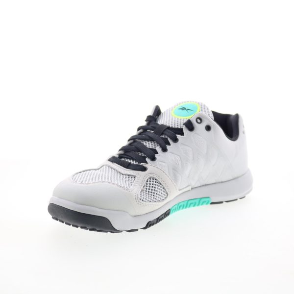 Reebok Nano 2.0 Mens Gray Synthetic Lace Up Athletic Cross Training Shoes Online Sale - Image 4